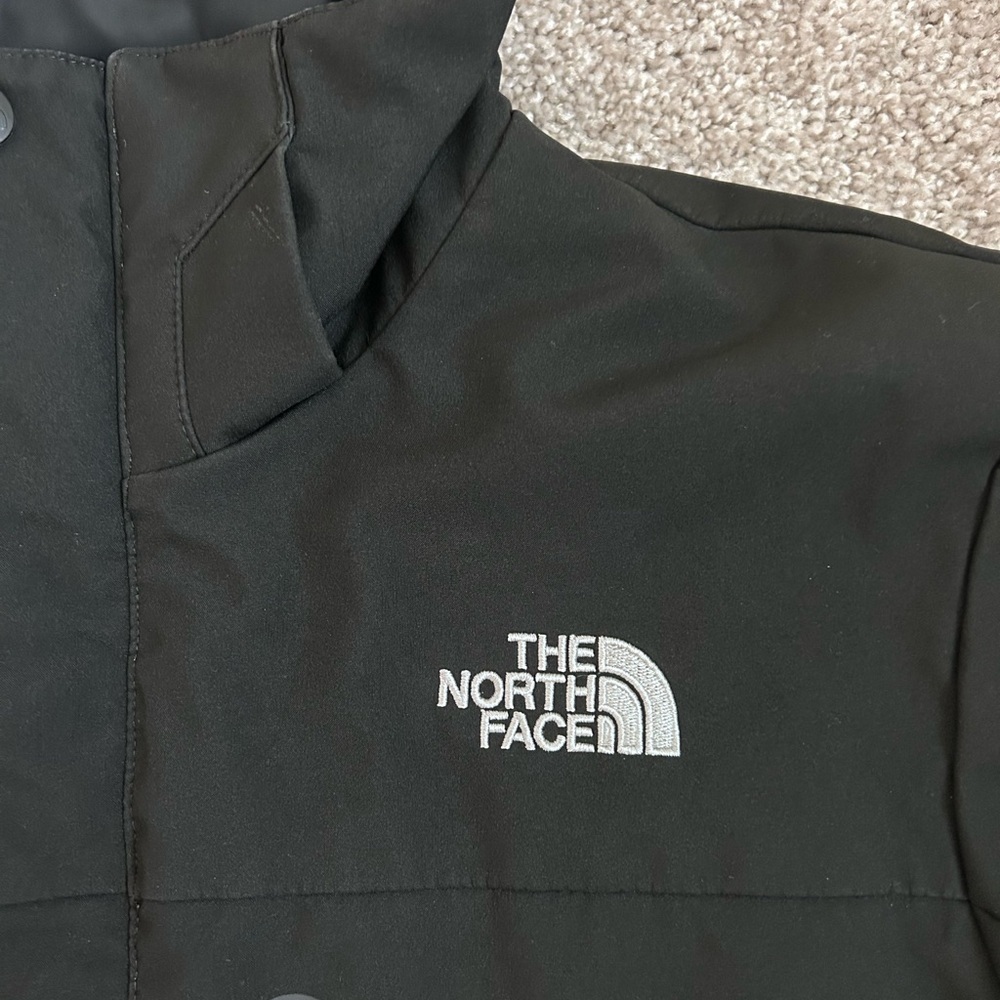 The North Face Men’s Black Apex Softshell Winter Jacket Size Medium - Picture 4 of 11